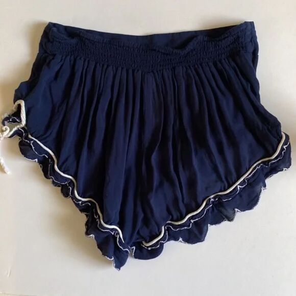 Free People Intimately Soft Navy Blue Lounge Shorts Small - Picture 3 of 5